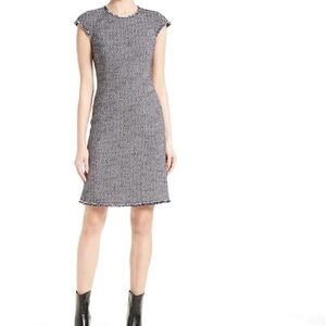 Rebecca Taylor Confetti Tweed Dress sleeveless size 8